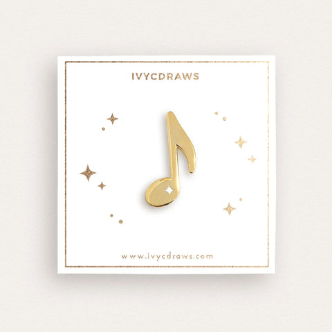 Music Note Pin –– Ivy Chan