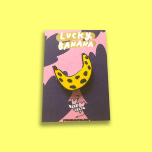 Lucky Banana Pin –– Suzi Kemp