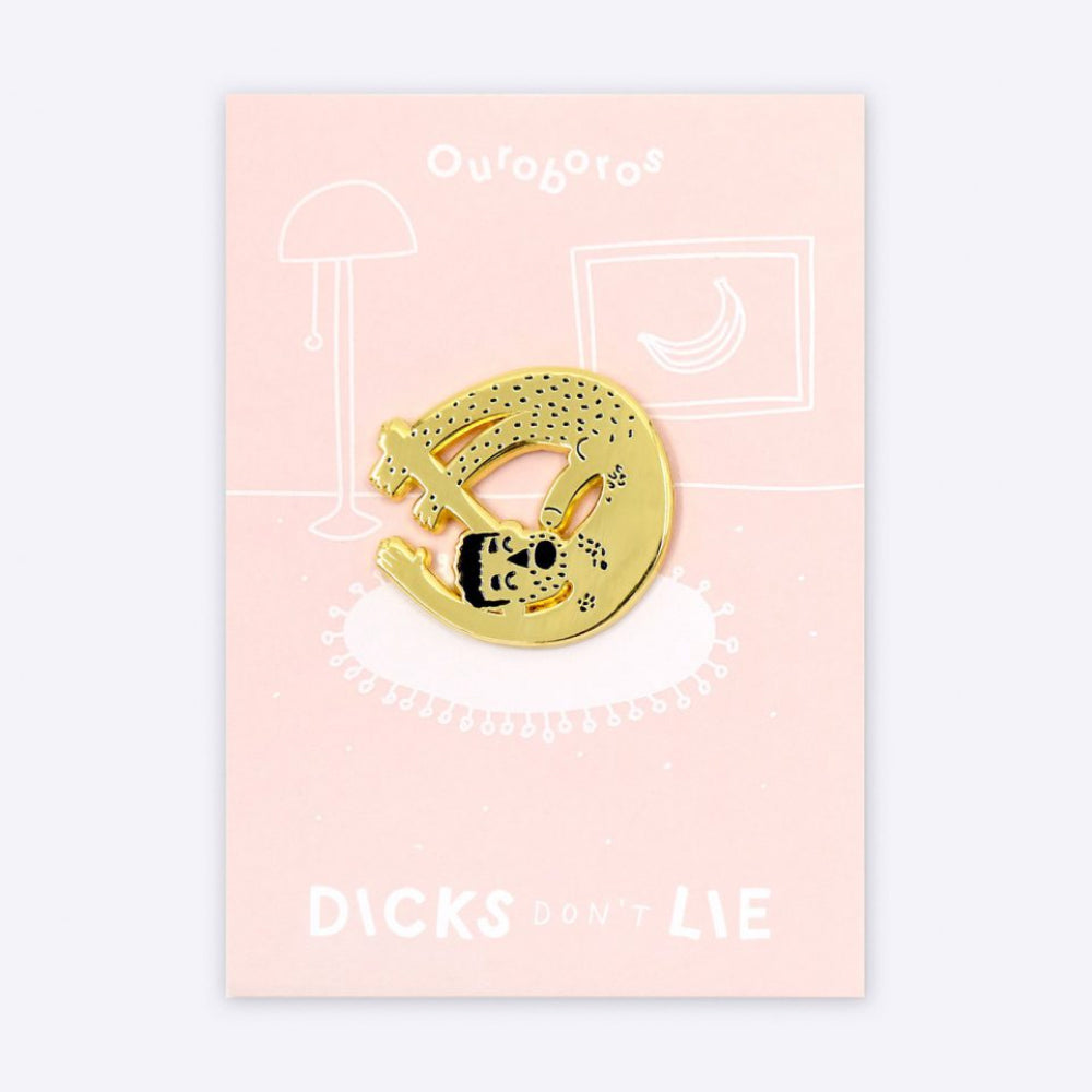 Ouroboros Pin –– Dicks Don't Lie