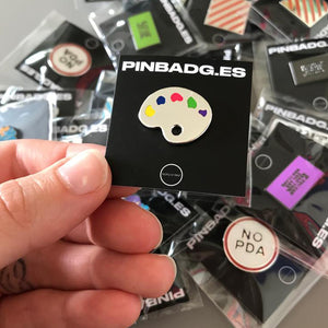 Paint Palette Pin