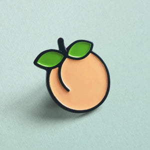 Peach Pin –– Lynn Doodles