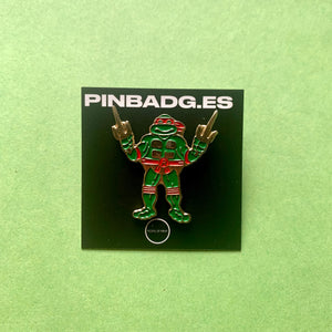 Vintage Raphael TMNT Pin