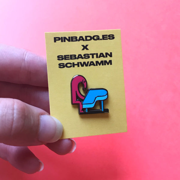 Piano Man –– Pinbadg.es X Sebastian Schwamm