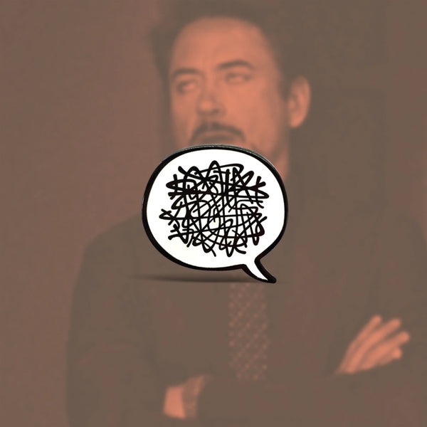 Speech Bubble Pin –– High Five Pins