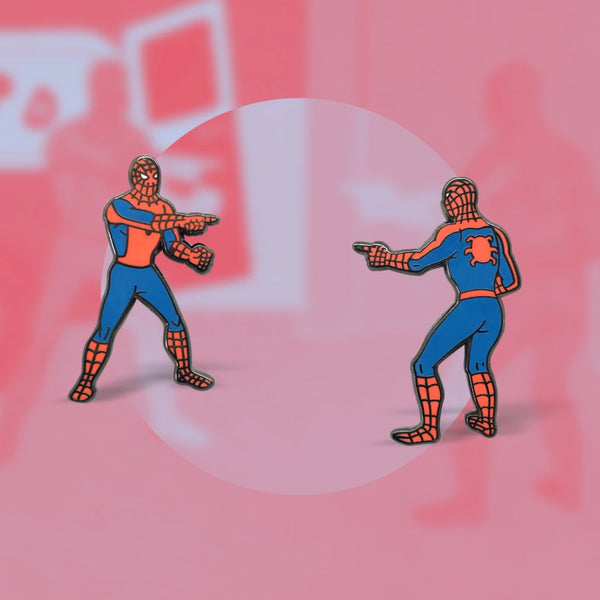 Double Identity Pin Set –– High Five Pins