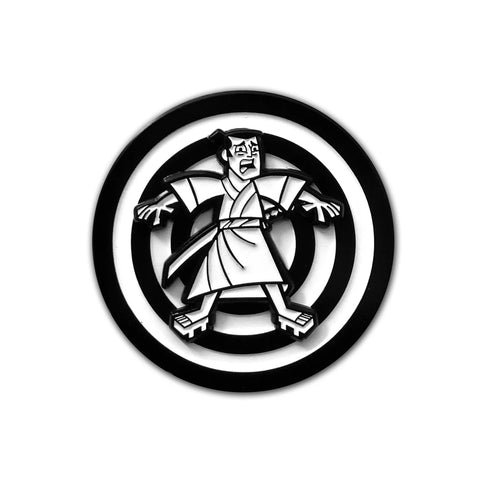 Spinning Samurai Jack Pin –– Ursa Major Supply