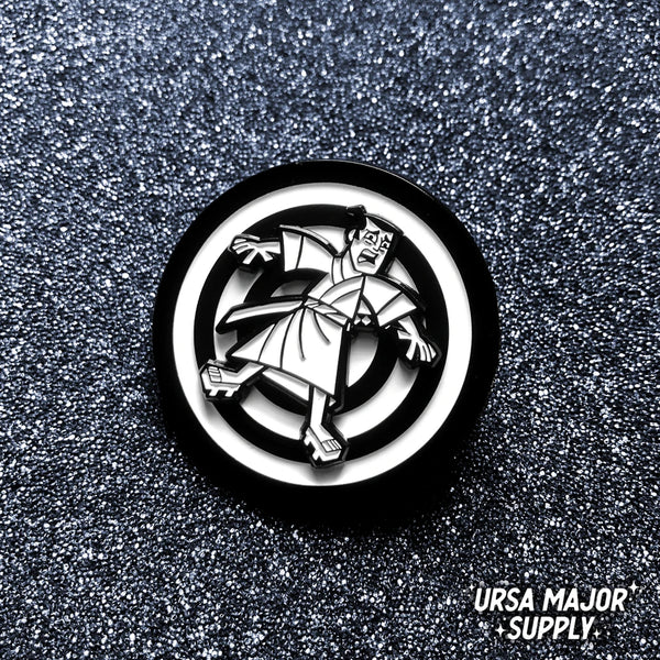 Spinning Samurai Jack Pin –– Ursa Major Supply