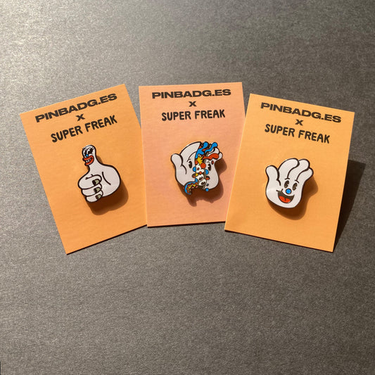 It's All Good Pin –– Pinbadg.es X Super Freak