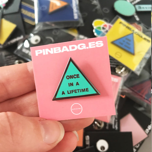 Top-down Processing Theory — ‘Once In A A Lifetime’ Enamel Pin