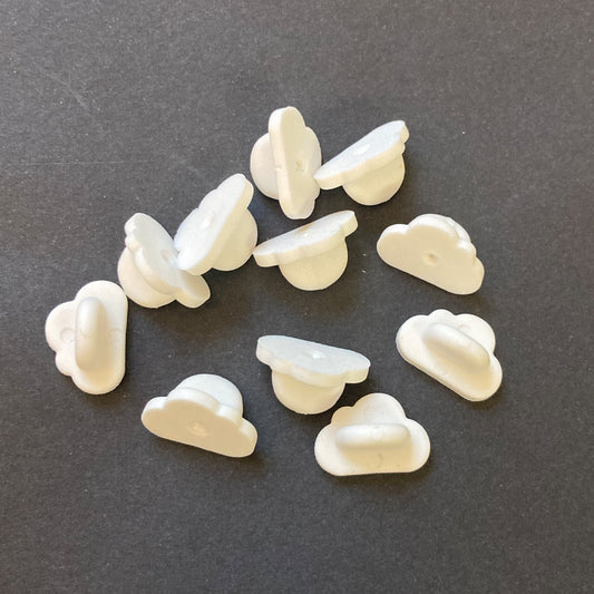 White Cloud Rubber Clutch